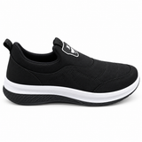 Men’s Navy Blue Slip-On Sneakers | Lightweight Breathable Casual Walking Shoes