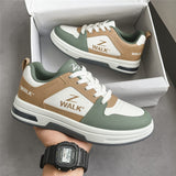 Men's Stylish Black & White Casual Sneakers – Comfortable Everyday Shoes